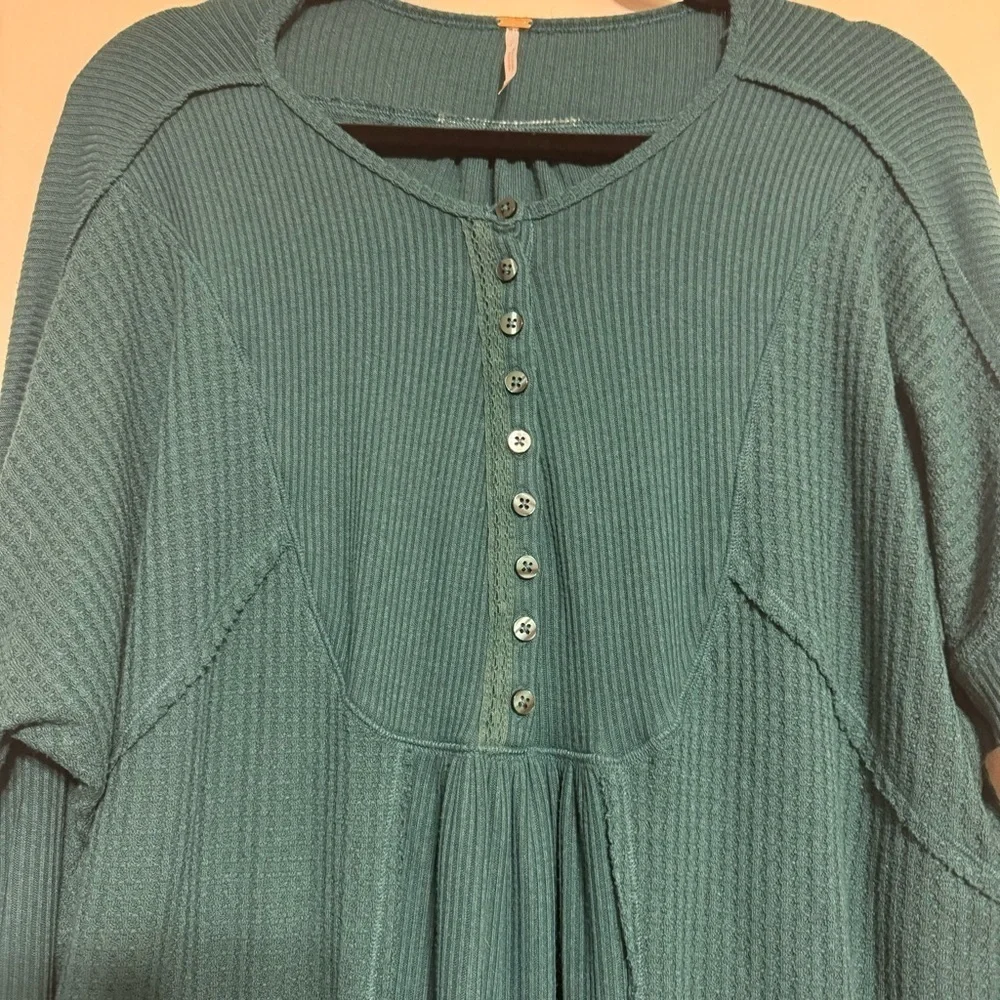 Free People Leo Henley Top - Size S